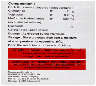 Triglimibrit 2 Mg Tablet 15
