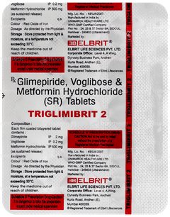 Triglimibrit 2 Mg Tablet 15