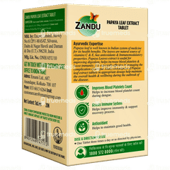 Zandu Papaya Leaf Extract Tablet 20