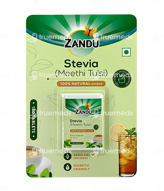 Zandu Stevia Tablet 100