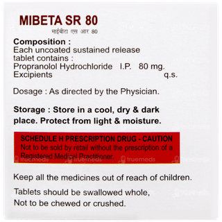 Mibeta Sr 80 Tablet 15