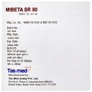 Mibeta Sr 80 Tablet 15