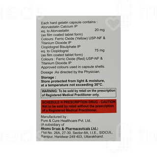 Atorcaid Cv 20 MG Capsule 10