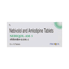 Nebiqol Am 5 MG Tablet 10