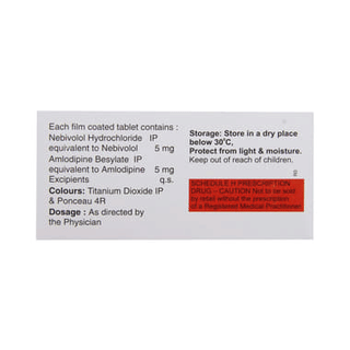 Nebiqol Am 5 MG Tablet 10