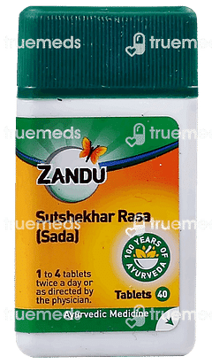 Zandu Sutshekhar Ras Tablet 40