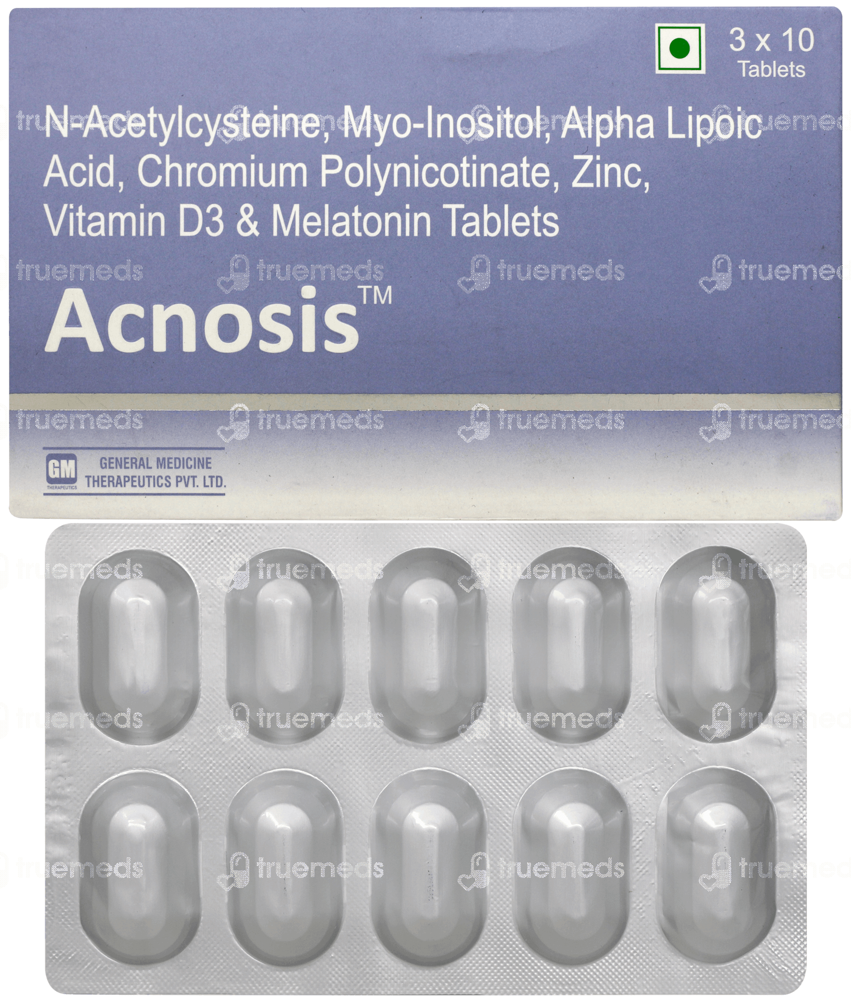 Acnosis Tablet 10 - Uses, Side Effects, Dosage, Price | Truemeds Acnosis Tablet 10 - Uses, Side Effects, Dosage, Price | Truemeds