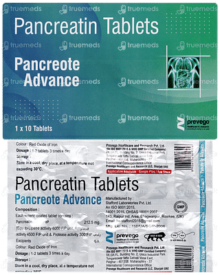 Pancreote Advance Tablet 10