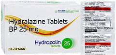 Hydrozolin 25 Tablet 15