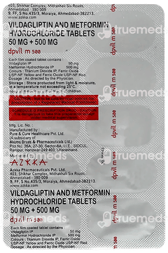 Dpvil M 500 Tablet 10