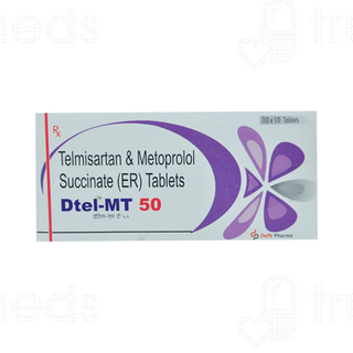 Dtel Mt 50 MG Tablet 10
