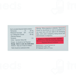 Dtel Mt 50 MG Tablet 10