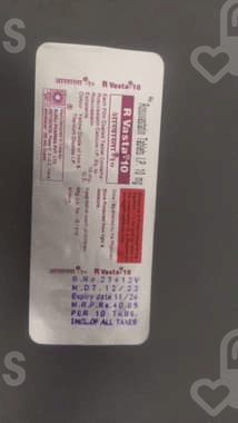 R Vasta 10 MG Tablet 10