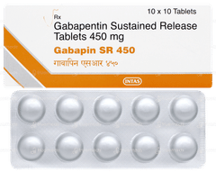 Gabapin Sr 450 Tablet 10