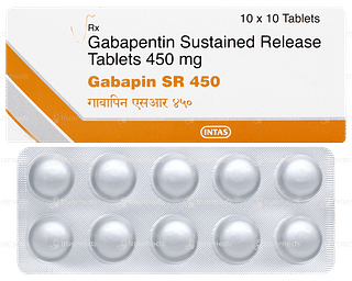 Gabapin Sr 450 Tablet 10