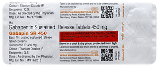 Gabapin Sr 450 Tablet 10