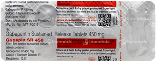 Gabapin Sr 450 Tablet 10