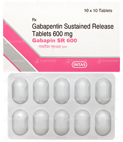 Gabapin Sr 600 Tablet 10