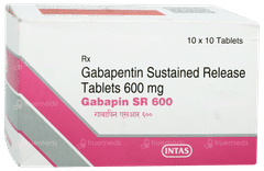 Gabapin Sr 600 Tablet 10