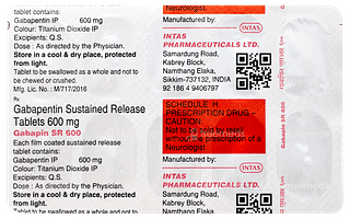 Gabapin Sr 600 Tablet 10