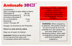Amlosafe 3d 80 Tablet 7 Amlosafe 3d 80 Tablet 7