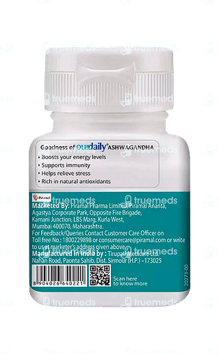 Ourdaily Ashwagandha Tablet 60