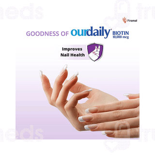 Ourdaily Biotin 10000 MCG Tablet 60