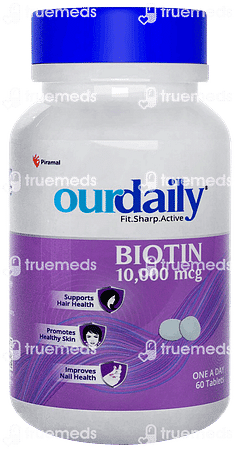 Ourdaily Biotin 10000 MCG Tablet 60