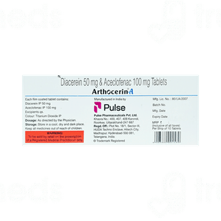 Arthrocin A Tablet 10