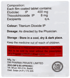 Etodoc Th8 Tablet 10