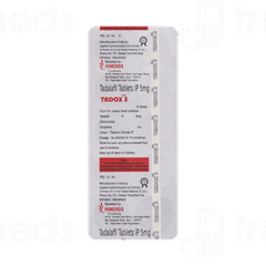 Tadox 5 MG Tablet 10