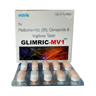 Glimric Mv 1 MG Tablet 10