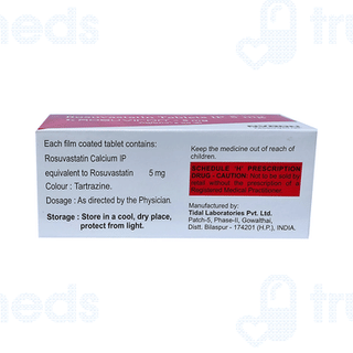 Rosuviron 5 MG Tablet 10