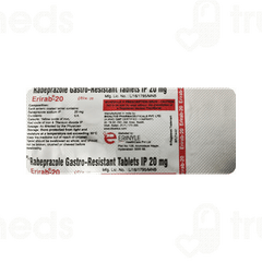 Erirab 20 MG Tablet 10 Erirab 20 MG Tablet 10