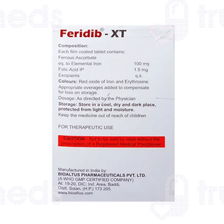 Feridib Xt Tablet 10