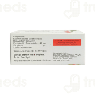 Rozution 20 MG Tablet 10