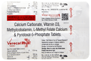 Verecal Plus Tablet 10
