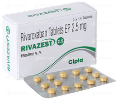 Rivazest 2.5 Tablet 14