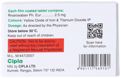 Rivazest 2.5 Tablet 14