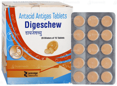 DIGESCHEW ORANGE FLAVOUR TABLET 15