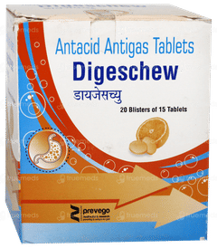 Digeschew Orange Flavour Tablet 15