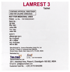 Lam Rest 3 Tablet 15