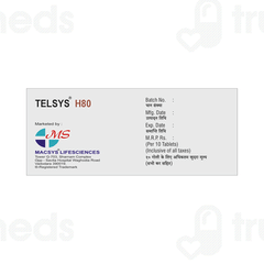 Telsys H 80 MG Tablet 10
