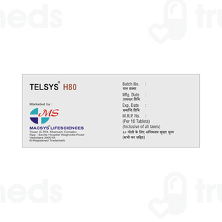 Telsys H 80 MG Tablet 10