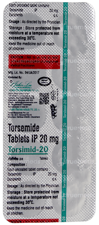 Torsimid 20 Tablet 10