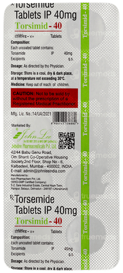 Torsimid 40 Tablet 10