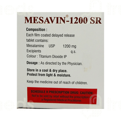 Mesavin 1200 Sr Tablet 10
