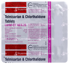 Cortel Ch 40/6.25 Tablet 15
