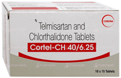 Cortel Ch 40/6.25 Tablet 15
