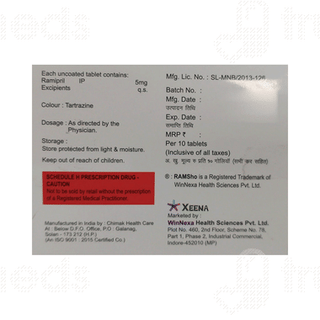 Ramsho 5 MG Tablet 10